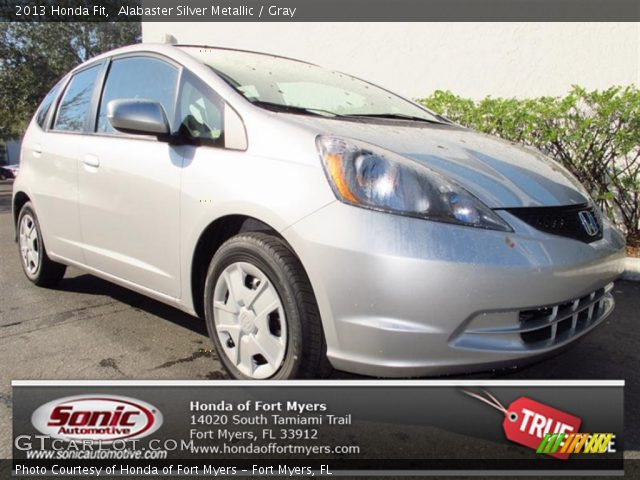 2013 Honda Fit  in Alabaster Silver Metallic