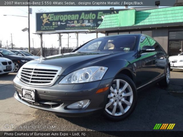 2007 Mercedes-Benz S 550 4Matic Sedan in designo Graphite Metallic