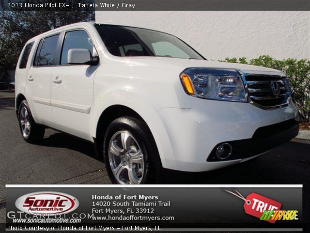 2013 Honda Pilot EX-L in Taffeta White