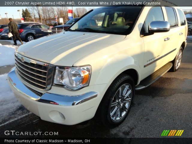 2007 Chrysler Aspen Limited HEMI 4WD in Cool Vanilla White