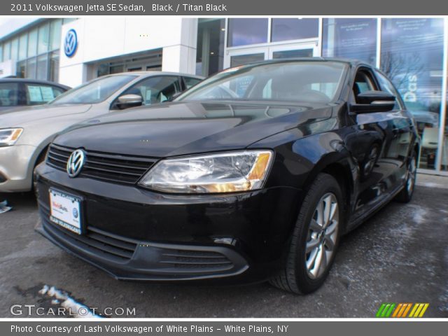 2011 Volkswagen Jetta SE Sedan in Black