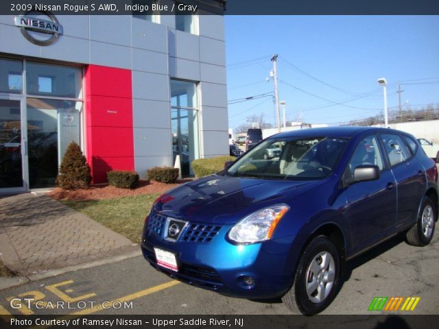 2009 Nissan Rogue S AWD in Indigo Blue
