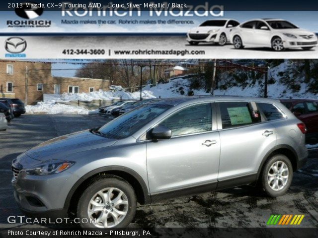 2013 Mazda CX-9 Touring AWD in Liquid Silver Metallic