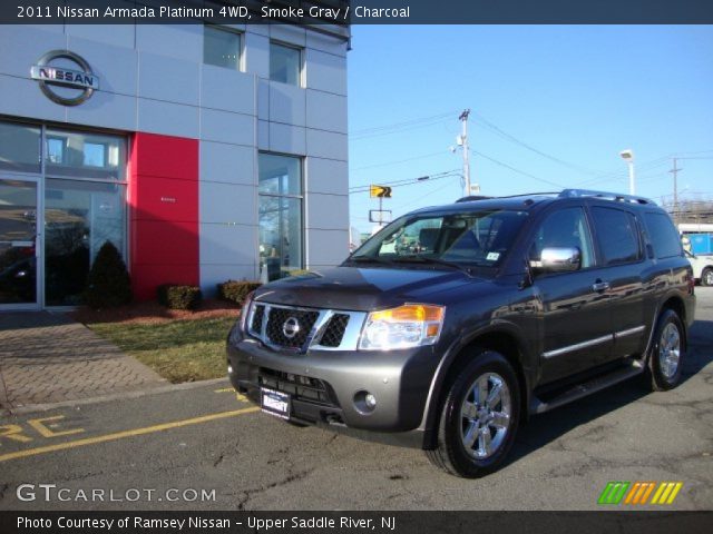 2011 Nissan Armada Platinum 4WD in Smoke Gray