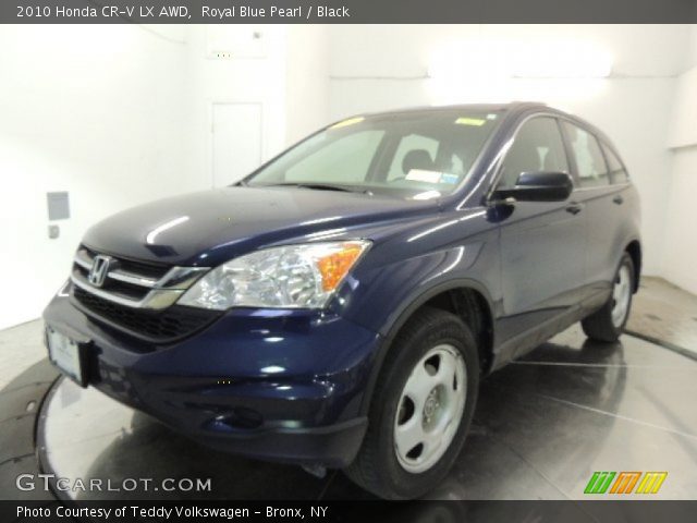 2010 Honda CR-V LX AWD in Royal Blue Pearl