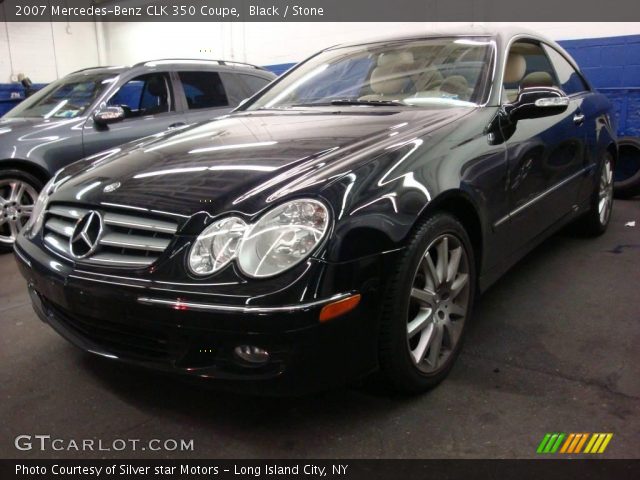 2007 Mercedes-Benz CLK 350 Coupe in Black
