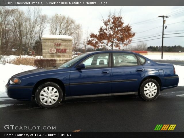 2005 Chevrolet Impala  in Superior Blue Metallic