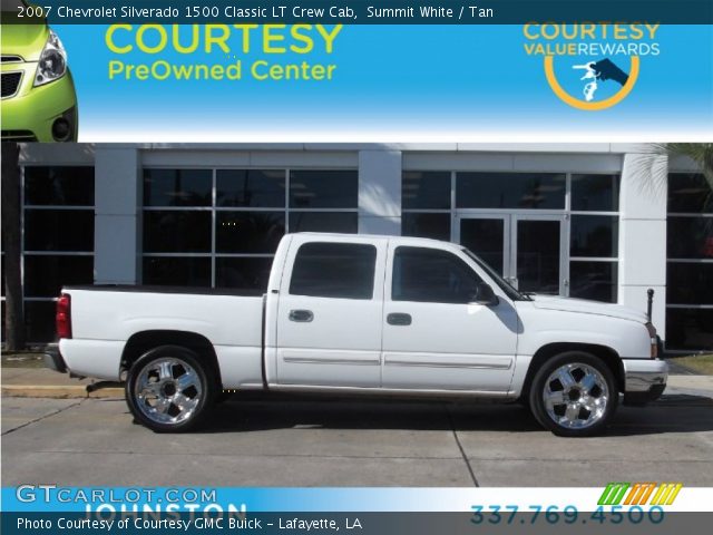 2007 Chevrolet Silverado 1500 Classic LT Crew Cab in Summit White