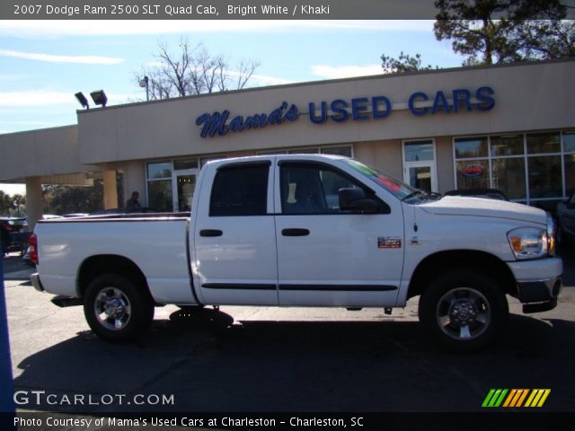 2007 Dodge Ram 2500 SLT Quad Cab in Bright White