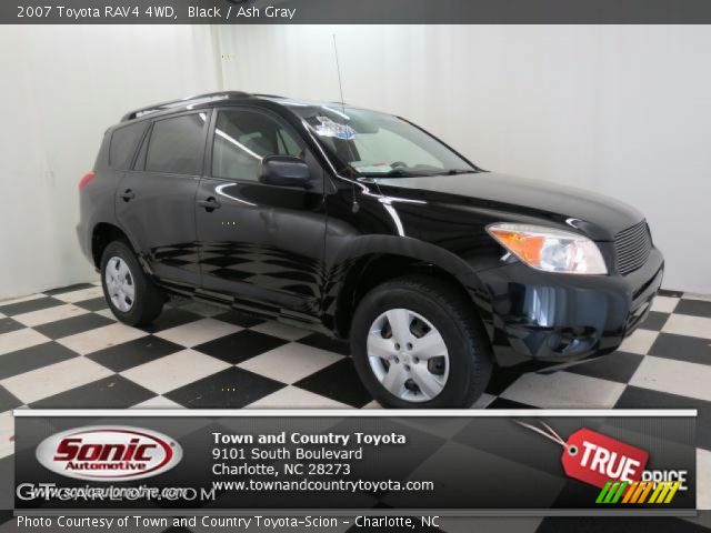 2007 Toyota RAV4 4WD in Black