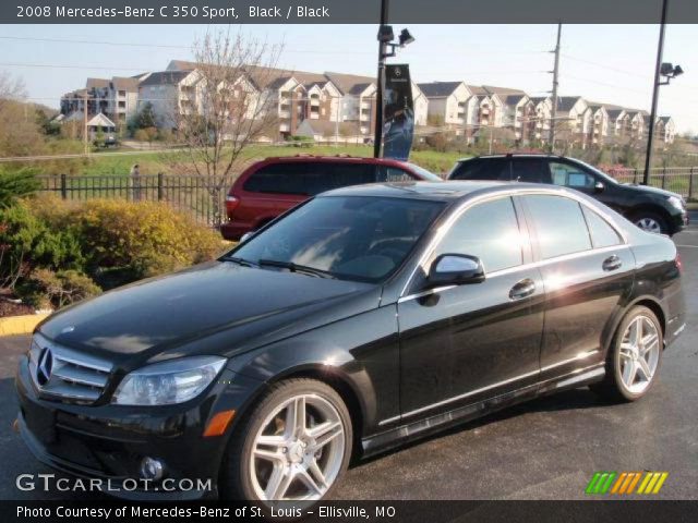 2008 Mercedes-Benz C 350 Sport in Black