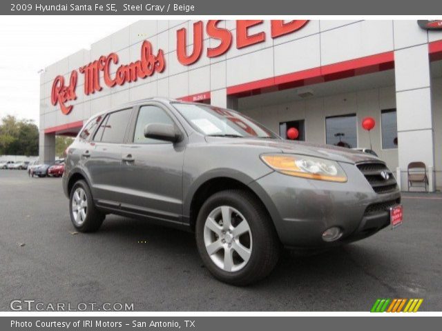 2009 Hyundai Santa Fe SE in Steel Gray