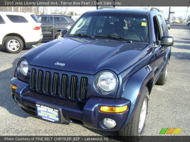 2003 Jeep Liberty Limited 4x4 in Patriot Blue Pearl