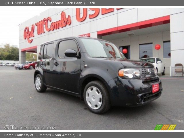 2011 Nissan Cube 1.8 S in Sapphire Black Pearl