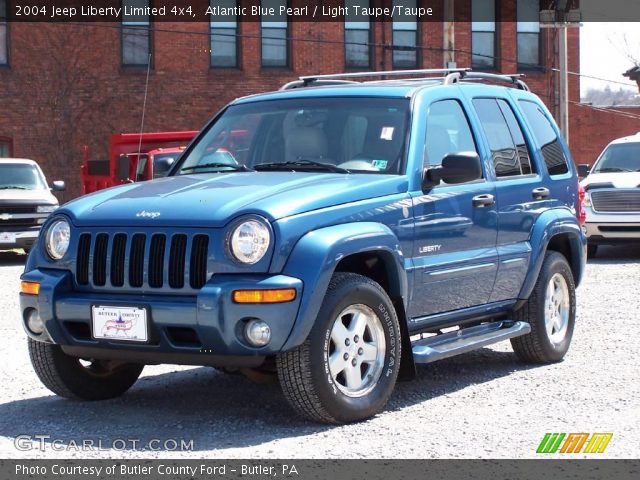 2004 Jeep Liberty Limited 4x4 in Atlantic Blue Pearl