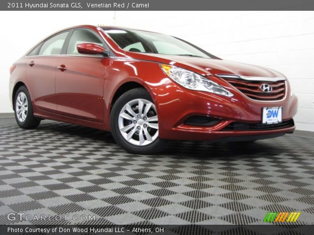 2011 Hyundai Sonata GLS in Venetian Red