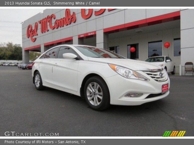 2013 Hyundai Sonata GLS in Shimmering White