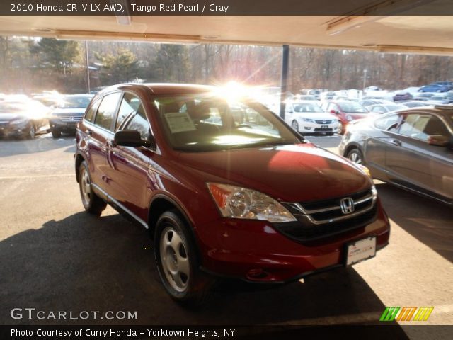 2010 Honda CR-V LX AWD in Tango Red Pearl