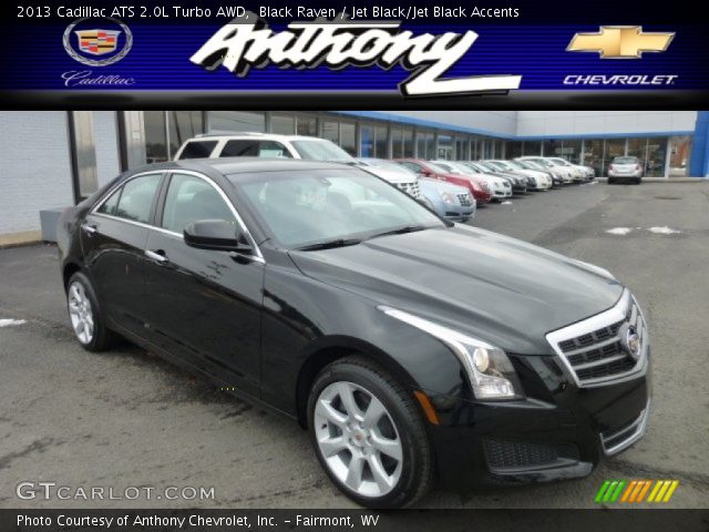 2013 Cadillac ATS 2.0L Turbo AWD in Black Raven