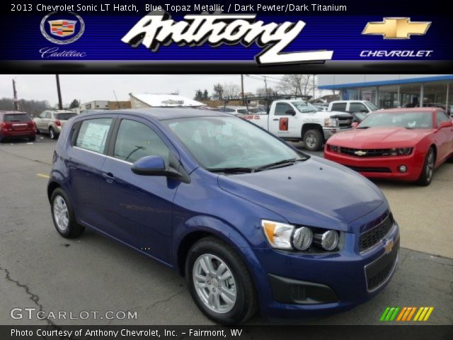 2013 Chevrolet Sonic LT Hatch in Blue Topaz Metallic