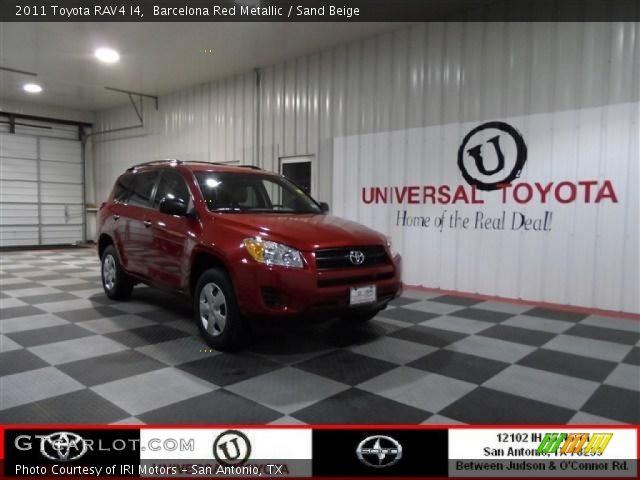 2011 Toyota RAV4 I4 in Barcelona Red Metallic
