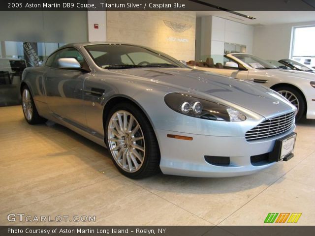 2005 Aston Martin DB9 Coupe in Titanium Silver