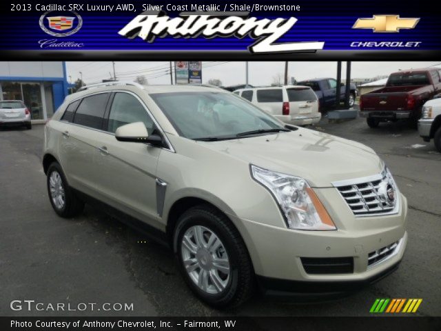 2013 Cadillac SRX Luxury AWD in Silver Coast Metallic