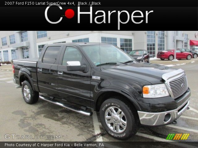 2007 Ford F150 Lariat SuperCrew 4x4 in Black