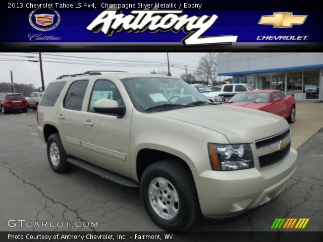 2013 Chevrolet Tahoe LS 4x4 in Champagne Silver Metallic