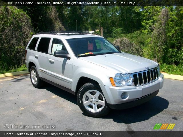 2006 Jeep Grand Cherokee Limited in Bright Silver Metallic