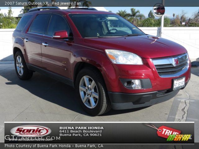 2007 Saturn Outlook XR in Red Jewel