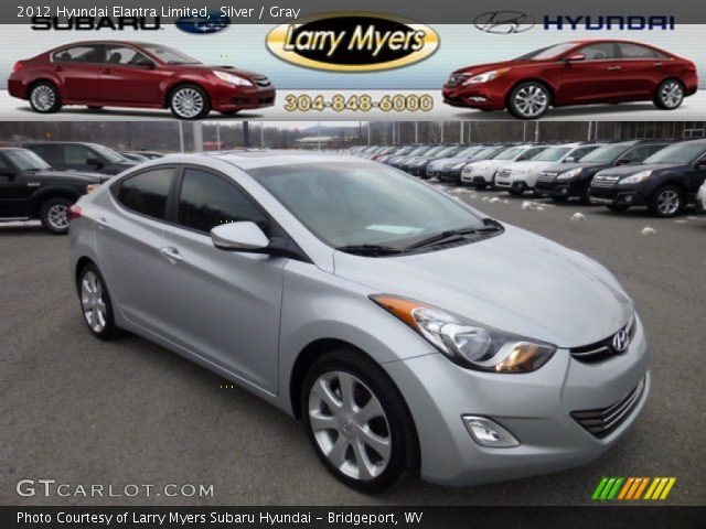2012 Hyundai Elantra Limited in Silver