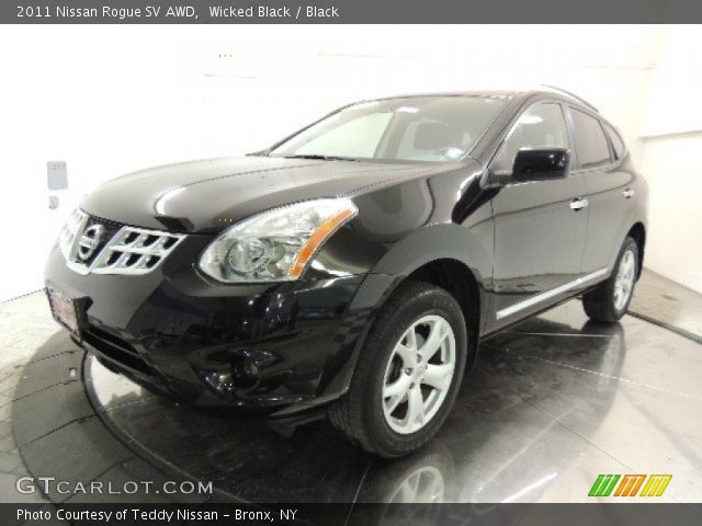 2011 Nissan Rogue SV AWD in Wicked Black