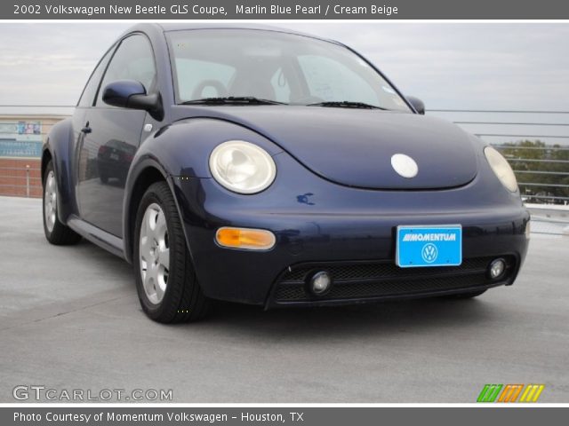 2002 Volkswagen New Beetle GLS Coupe in Marlin Blue Pearl