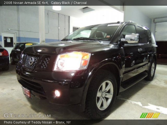 2008 Nissan Armada SE 4x4 in Galaxy Black