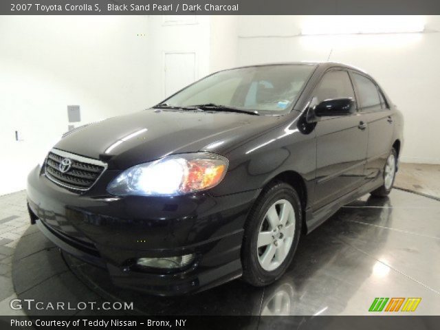 2007 Toyota Corolla S in Black Sand Pearl