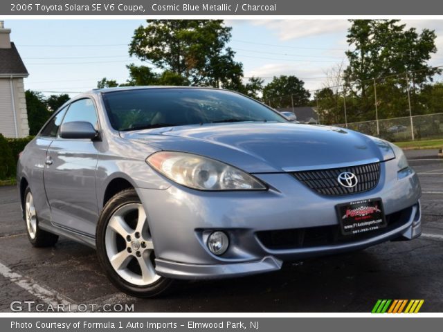 2006 Toyota Solara SE V6 Coupe in Cosmic Blue Metallic