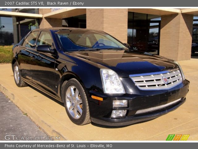 2007 Cadillac STS V8 in Black Raven