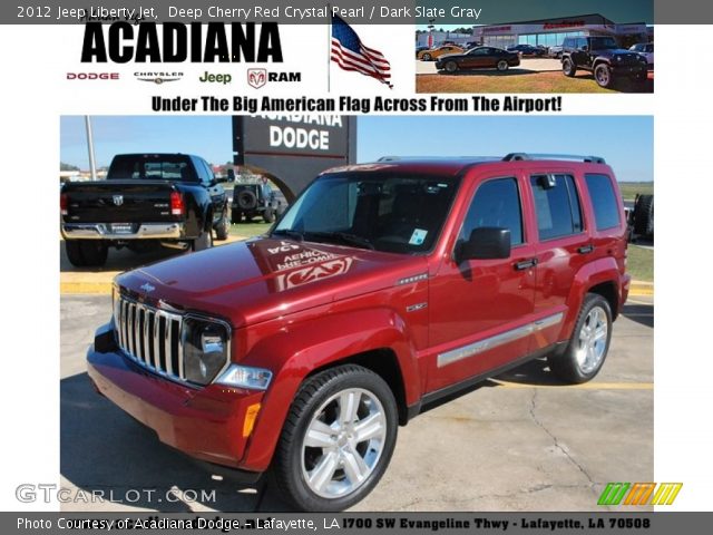 2012 Jeep Liberty Jet in Deep Cherry Red Crystal Pearl