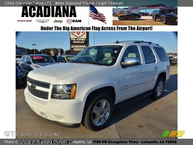 2009 Chevrolet Tahoe LTZ in White Diamond Tricoat