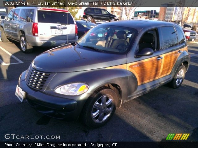 2003 Chrysler PT Cruiser Limited in Onyx Green Pearl