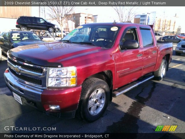 2009 Chevrolet Silverado 1500 LT Z71 Crew Cab 4x4 in Deep Ruby Red Metallic