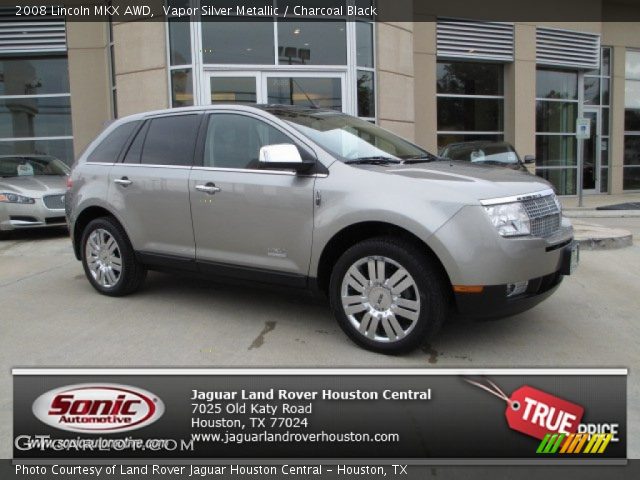 2008 Lincoln MKX AWD in Vapor Silver Metallic