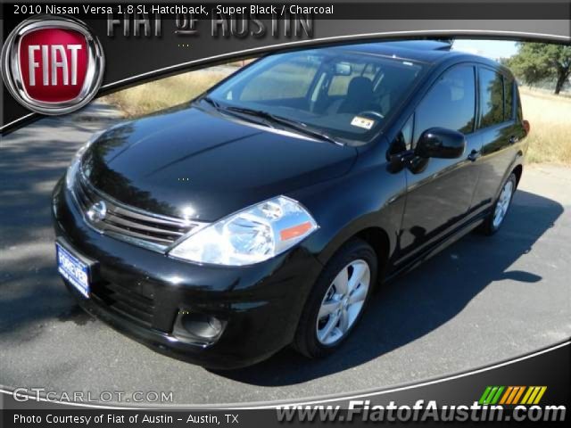 2010 Nissan Versa 1.8 SL Hatchback in Super Black