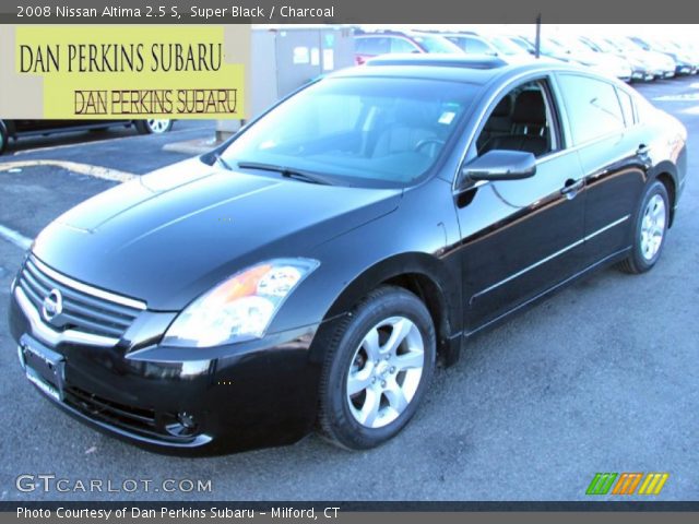 2008 Nissan Altima 2.5 S in Super Black
