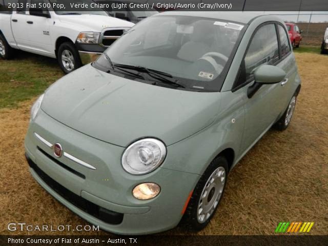 2013 Fiat 500 Pop in Verde Chiaro (Light Green)