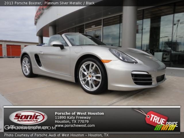 2013 Porsche Boxster  in Platinum Silver Metallic