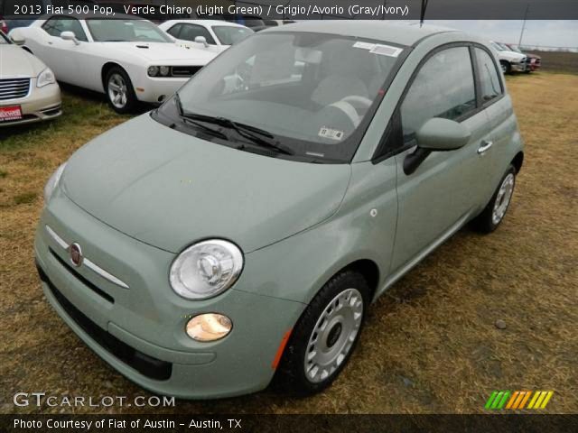 2013 Fiat 500 Pop in Verde Chiaro (Light Green)