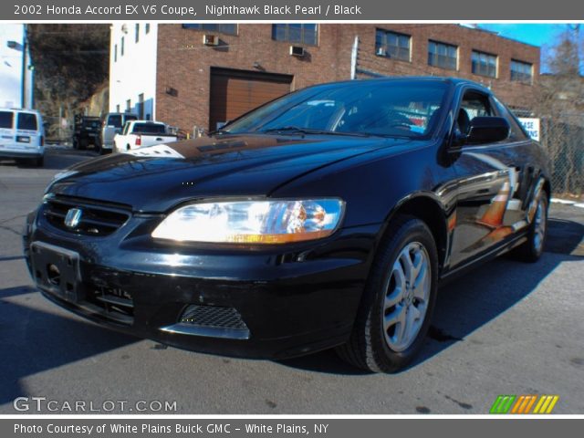 2002 Honda Accord EX V6 Coupe in Nighthawk Black Pearl