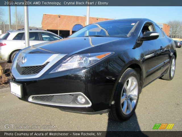 2010 Acura ZDX AWD Technology in Crystal Black Pearl